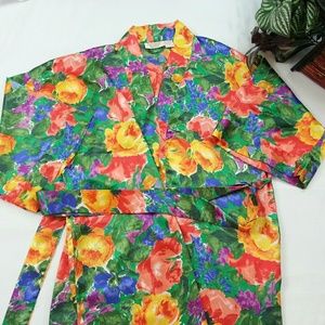 Victoria's Secret 2 Piece Night Gown Size Small